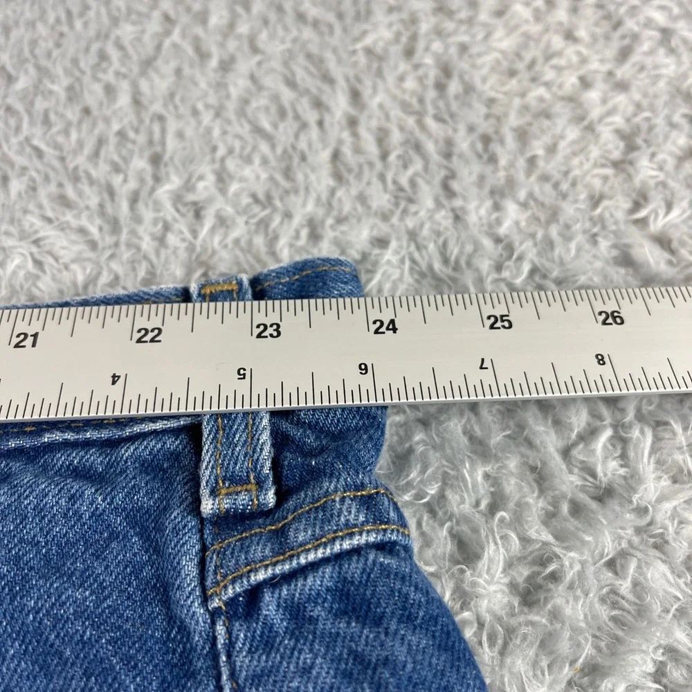 Carhartt B172 Relaxed Fit Flannel Lined Denim Jeans Mens 48x32 Blue